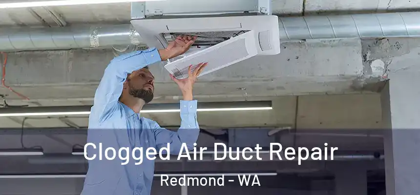 Clogged Air Duct Repair Redmond - WA